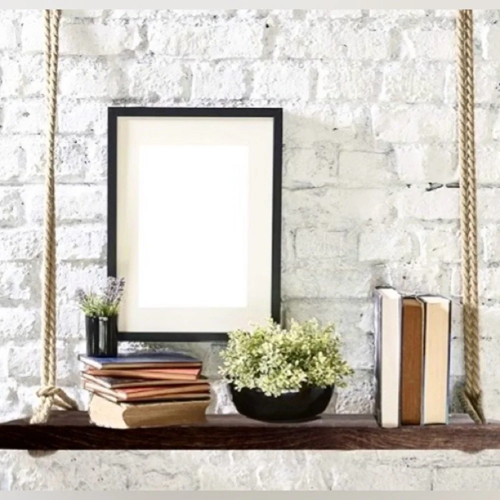 Urban Outfitters Hanging Shelves Hanging Wall Decor Plants Photos Crafts Vase